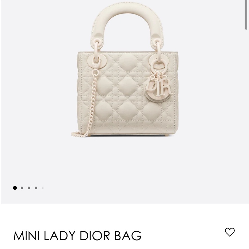 Mini lady bag latte ultra matte 🥰